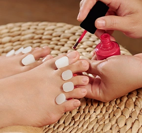 Pedicure process
